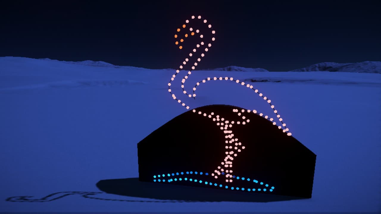 Zoo Lights Flamingo — Planet Coaster Steam Workshop preview image