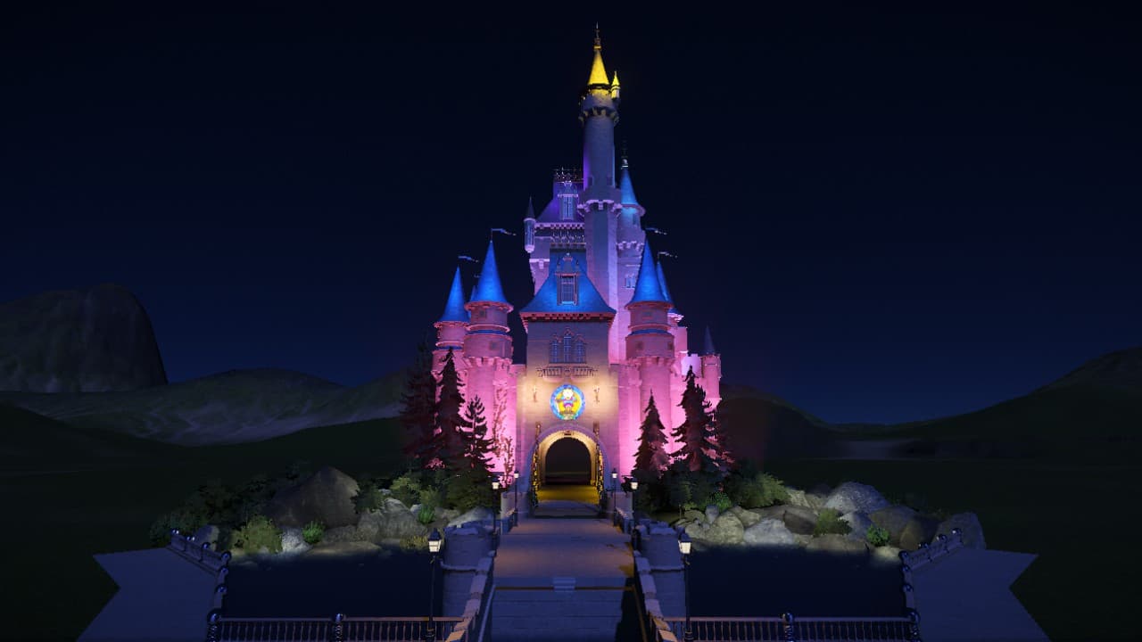 Cinderella's Castle Disney — Planet Coaster Steam Workshop preview image