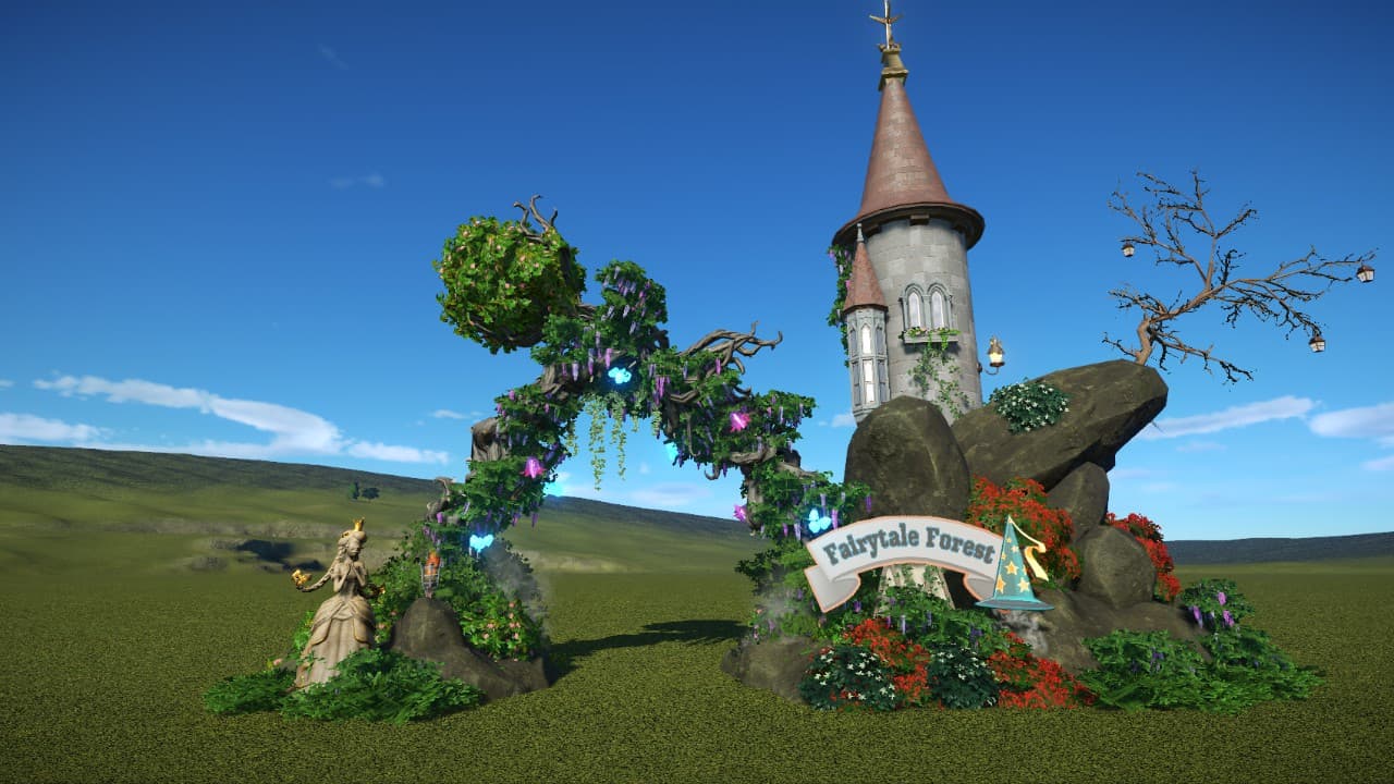 Fairytale Entrance — Planet Coaster Workshop preview
