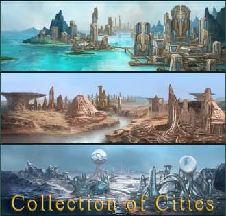 Collection of Cities — Stellaris Steam Workshop preview image