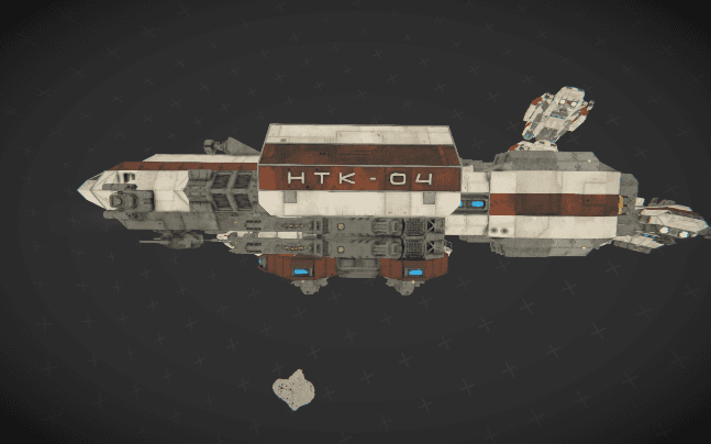 HTK - Cill Chainnigh (Fire Support Corvette) — Space Engineers Steam Workshop preview image
