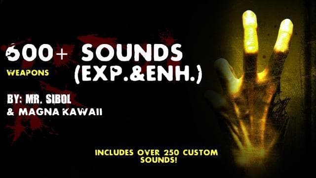 600+ Sounds (Expanded & Enhanced) (Weapons) — Left 4 Dead 2 Steam Workshop preview image