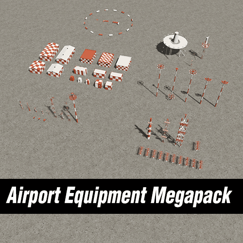 Airport Equipment Megapack — Cities: Skylines Steam Workshop preview image