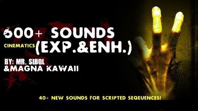 600+ Sounds (Expanded & Enhanced) (Cinematics) — Left 4 Dead 2 Workshop preview