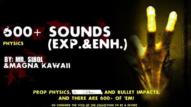 600+ Sounds (Expanded & Enhanced) (Physics) — Left 4 Dead 2 Workshop preview