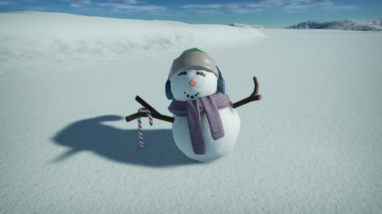 Cute Snowman — Planet Coaster Workshop preview