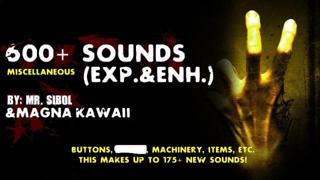 600+ Sounds (Expanded & Enhanced) (Misc) — Left 4 Dead 2 Workshop preview