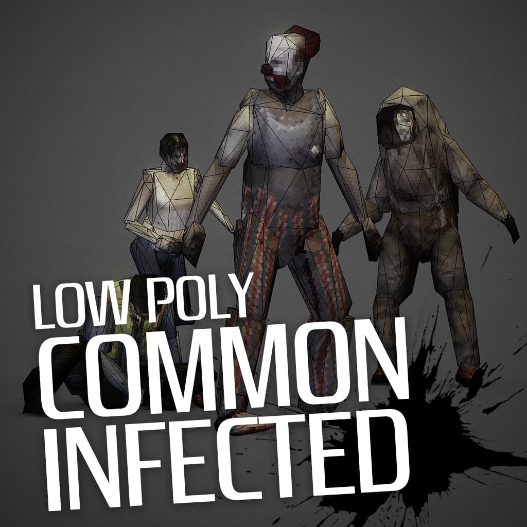 Low Poly Common Infected — Left 4 Dead 2 Steam Workshop preview image