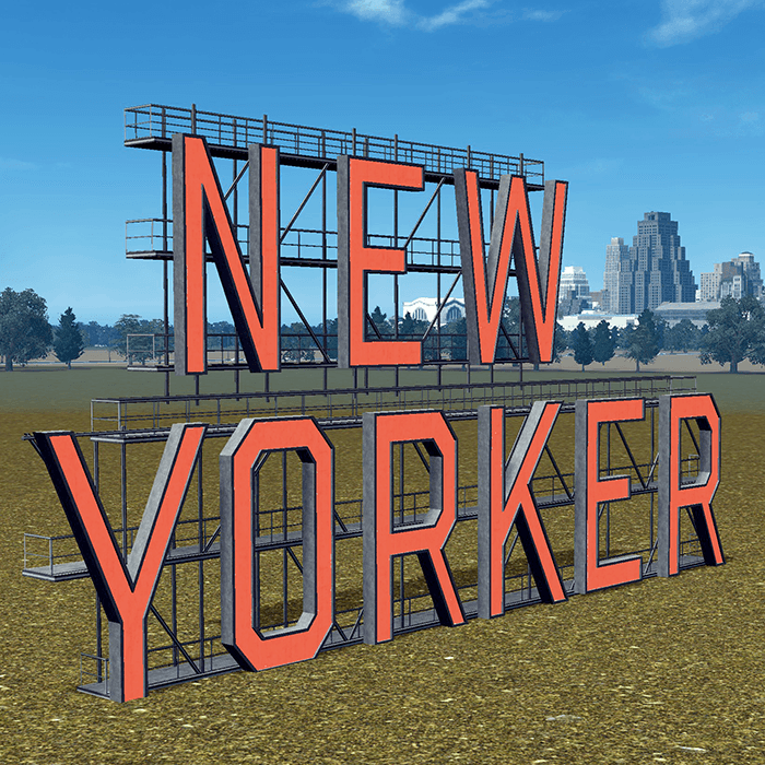 New Yorker Sign — Cities: Skylines Steam Workshop preview image
