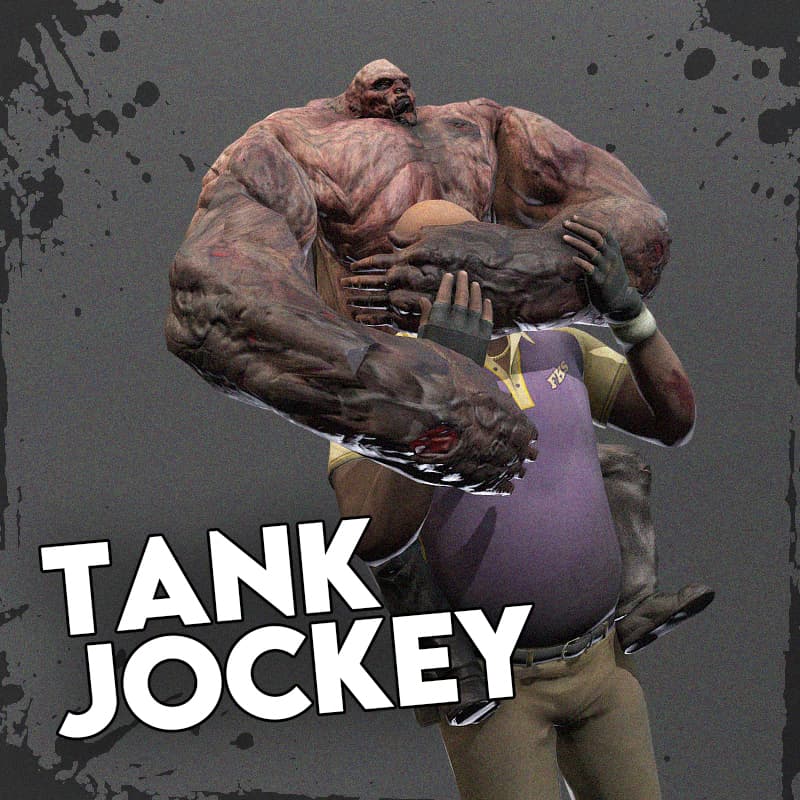 TANK JOCKEY
 — Left 4 Dead 2 Steam Workshop preview image