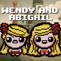 Wendy and Abigail over Jacob and Esau — The Binding of Isaac: Rebirth Workshop preview