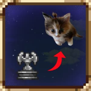 Lobotomisateur over angel statue — Terraria Steam Workshop preview image