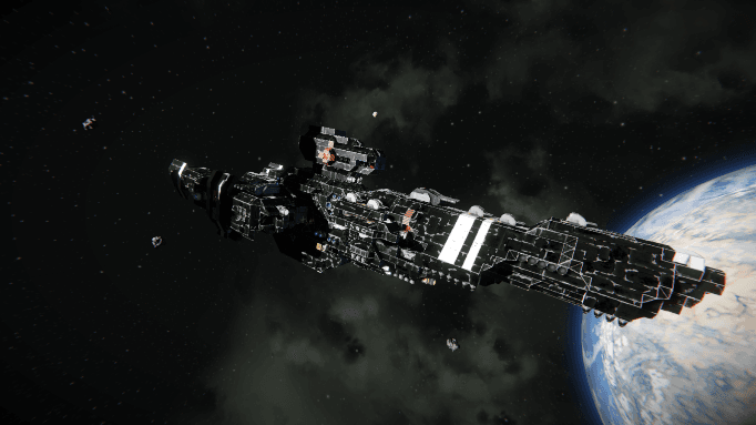 unsc lincoln frigate war class — Space Engineers Steam Workshop preview image