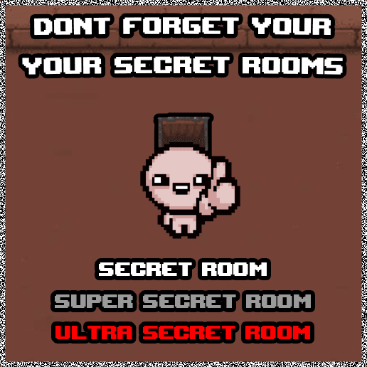 Secret Room Reminder [REP+] — The Binding of Isaac: Rebirth Workshop preview