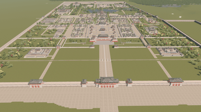 长安，大明宫 — Cities: Skylines Workshop preview