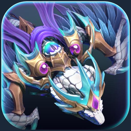 SnowWyrm - Winter Wyvern - Head — Dota 2 Steam Workshop preview image