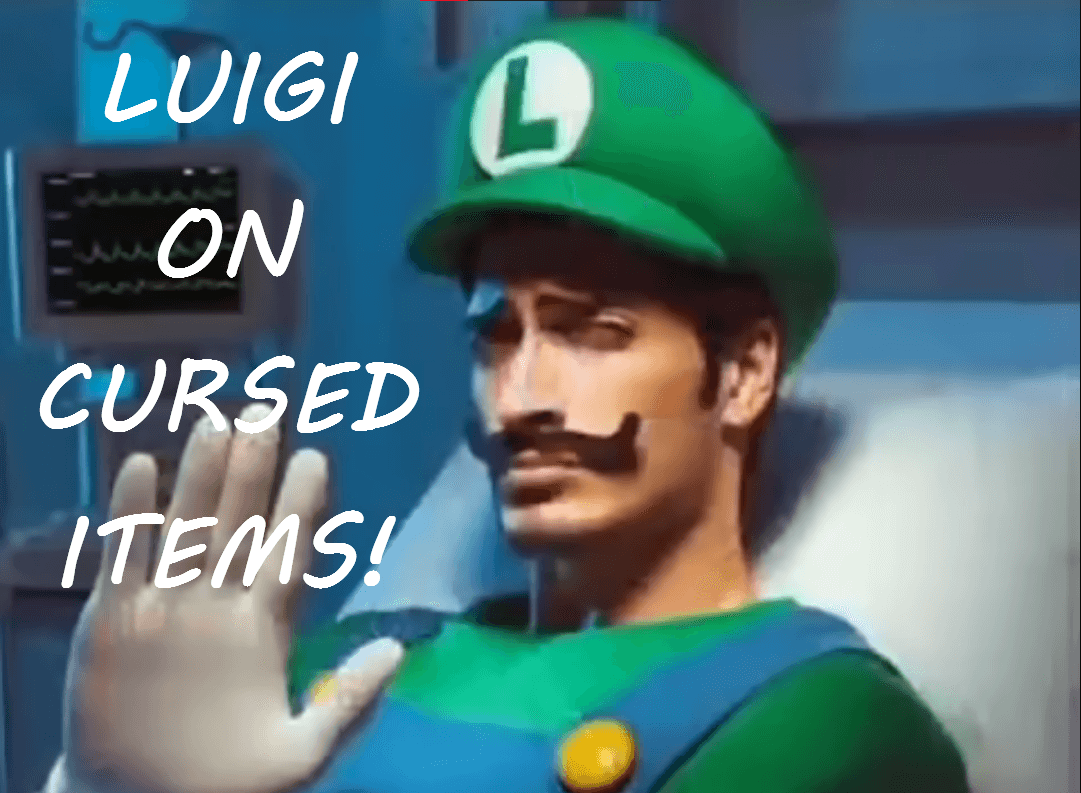 luigi on cursed items — The Binding of Isaac: Rebirth Steam Workshop preview image