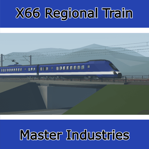 X66 6-Cars Regional Train — Stormworks: Build and Rescue Workshop preview