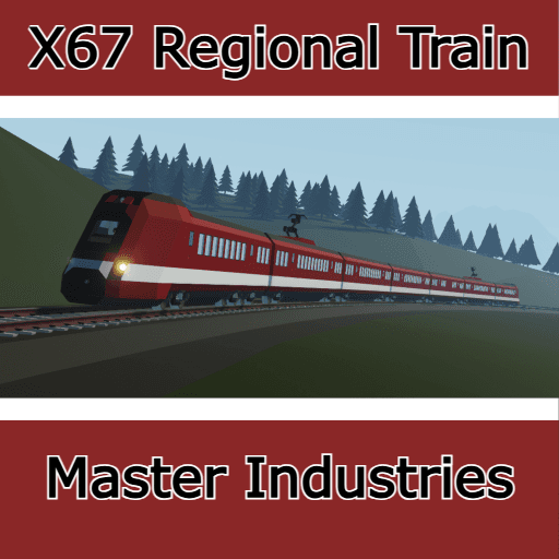 X67 7-Cars Regional Train — Stormworks: Build and Rescue Workshop preview