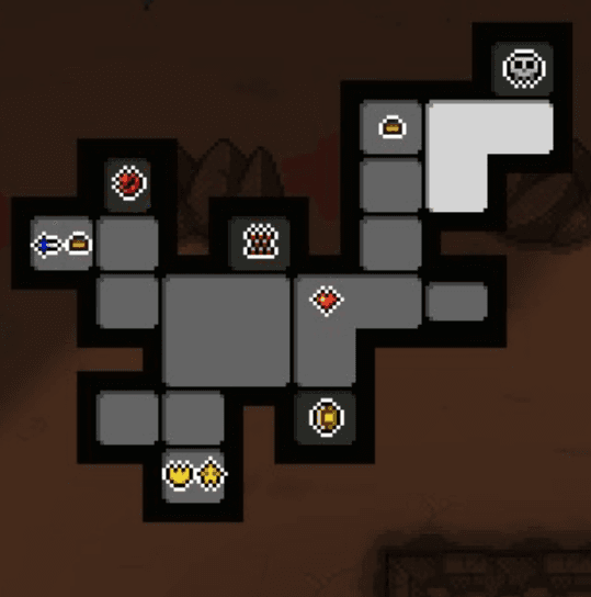 Outlined Mini-Map Icons — The Binding of Isaac: Rebirth Workshop preview