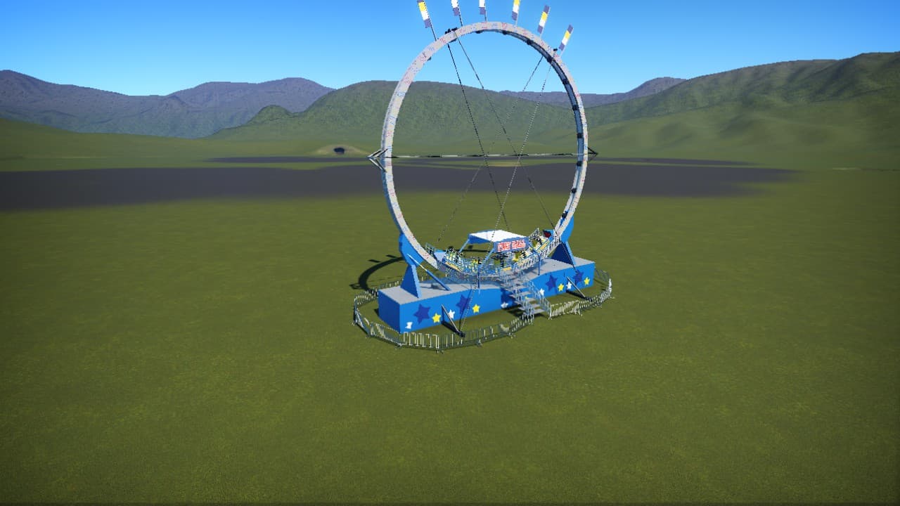 Fireball ride (remake) — Planet Coaster Steam Workshop preview image
