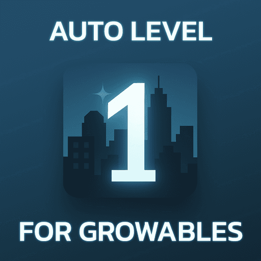 Auto Level 1 Growables — Cities: Skylines Steam Workshop preview image