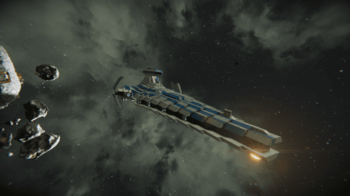 republic frigate — Space Engineers Workshop preview
