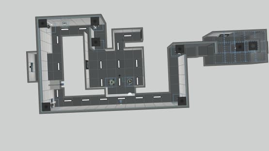 Test Chamber 19 but Portal 2 style — Portal 2 Steam Workshop preview image