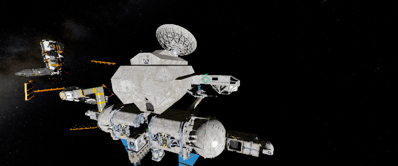 Neptune Frontier Outpost — Space Engineers Workshop preview