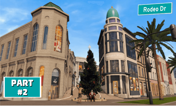 Rodeo Dr，Beverly Hills PART #2 — Cities: Skylines Steam Workshop preview image