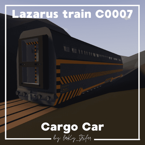 Lazarus train C0007 - Cargo Car — Stormworks: Build and Rescue Steam Workshop preview image