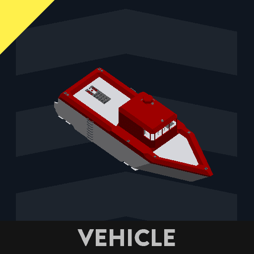 Recue Boat (can be spawned on the starting island) — Stormworks: Build and Rescue Workshop preview