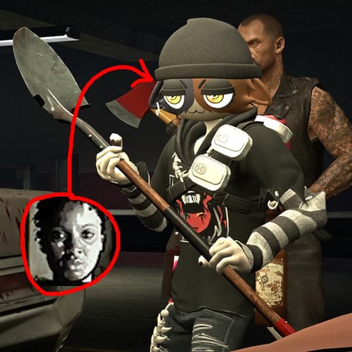 Meowskulls by Devious critter replace Rochelle — Left 4 Dead 2 Workshop preview