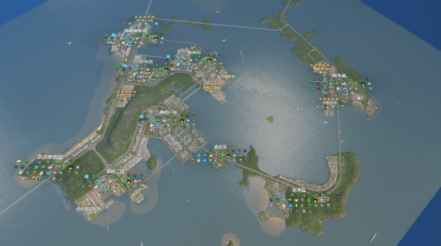 热带群岛（海屿市----彦小乐） — Cities: Skylines Workshop preview