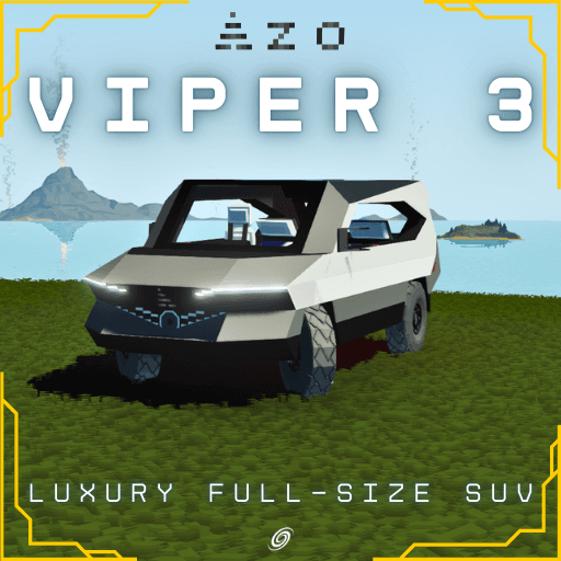 Azo Viper 3 - Luxury Full-Size SUV [BR_OS] — Stormworks: Build and Rescue Steam Workshop preview image