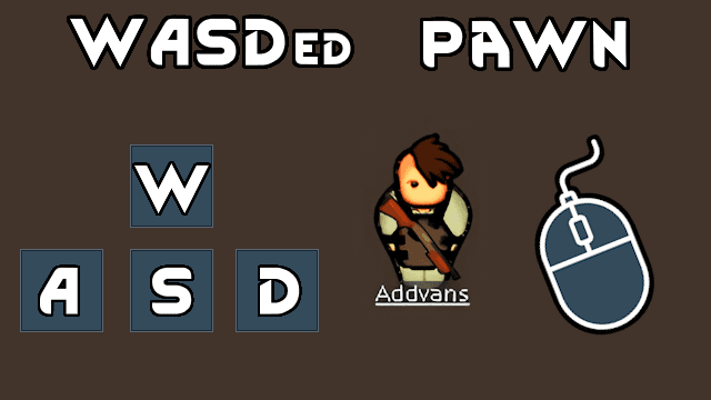WASDed Pawn — RimWorld Workshop preview