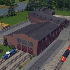 Engine shed — Cities: Skylines Steam Workshop preview image