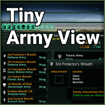Tiny Army View — Stellaris Steam Workshop preview image