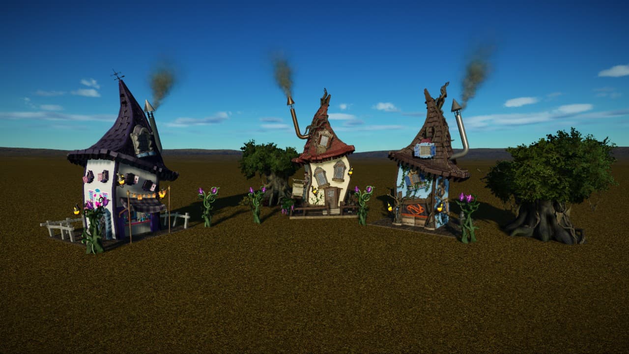 Crazy Houses — Planet Coaster Workshop preview