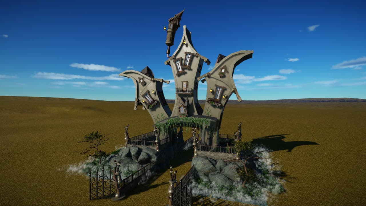 Crazy Entrance — Planet Coaster Steam Workshop preview image
