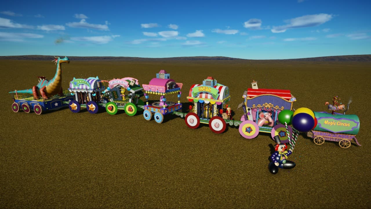 Magic Circus Caravan — Planet Coaster Steam Workshop preview image