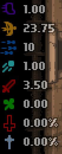 Color Stat HUD Icons — The Binding of Isaac: Rebirth Steam Workshop preview image