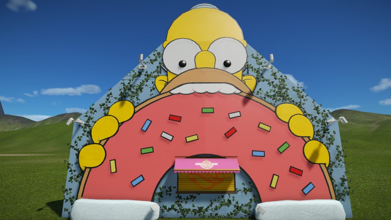 Homer Simpson - Donut shop — Planet Coaster Steam Workshop preview image