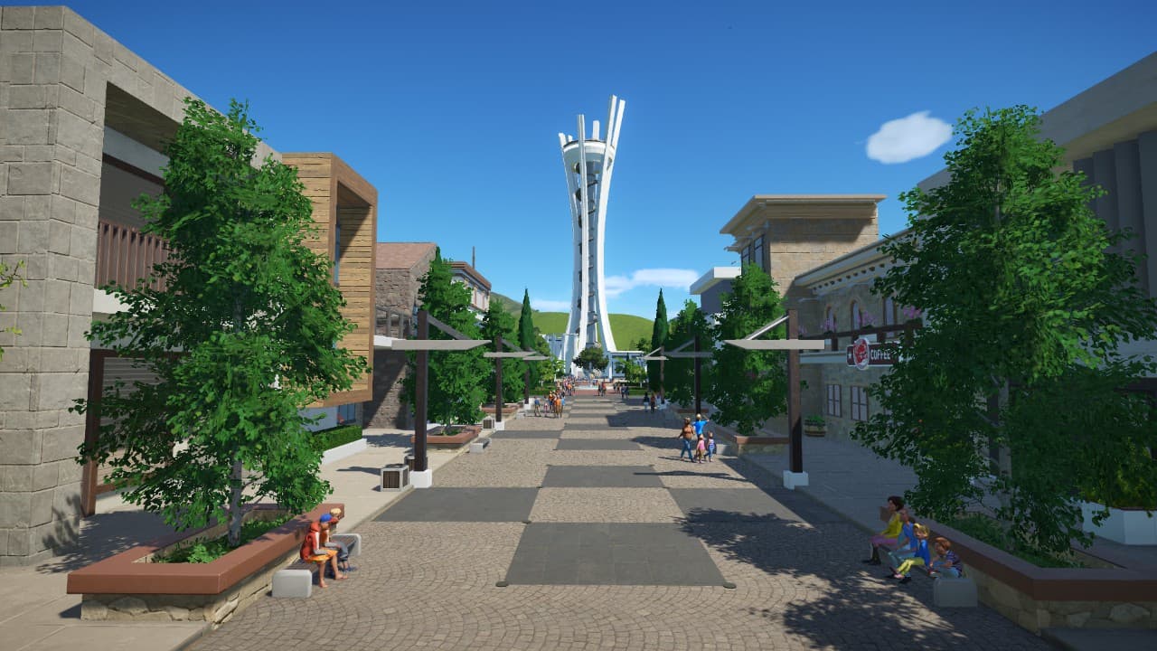 Elemental Gardens — Planet Coaster Steam Workshop preview image