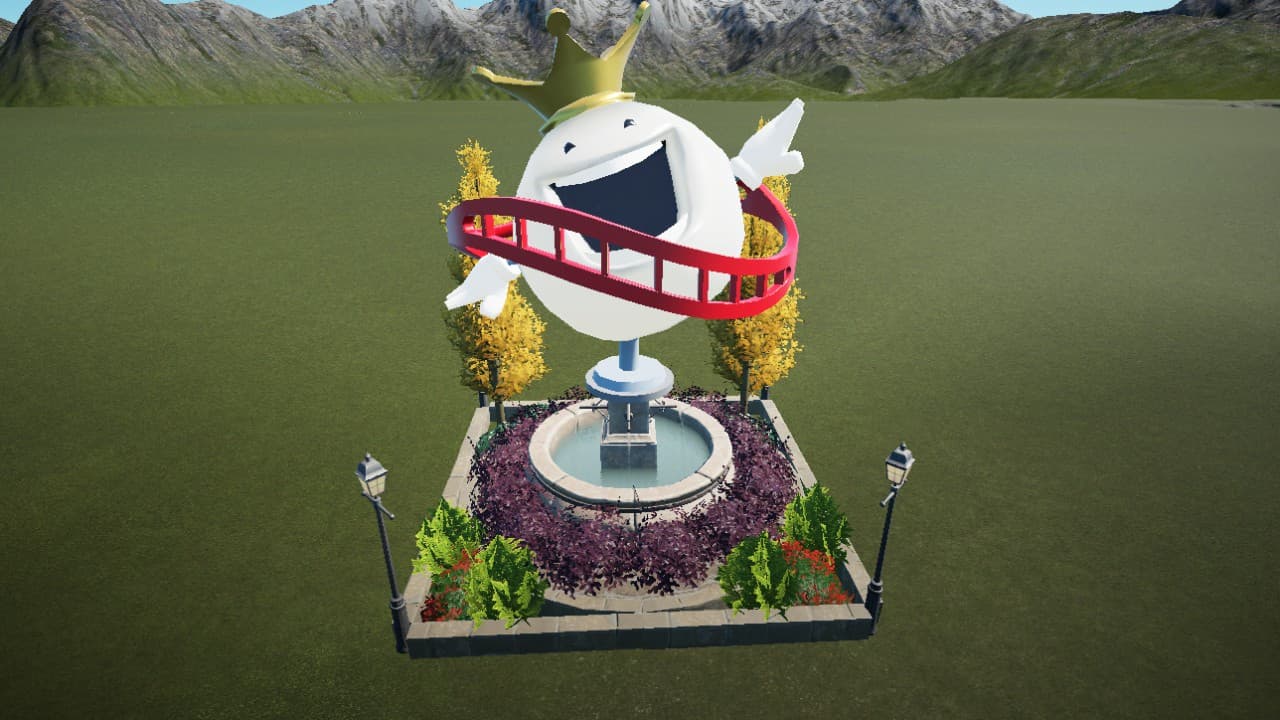King Coaster Fountain — Planet Coaster Workshop preview