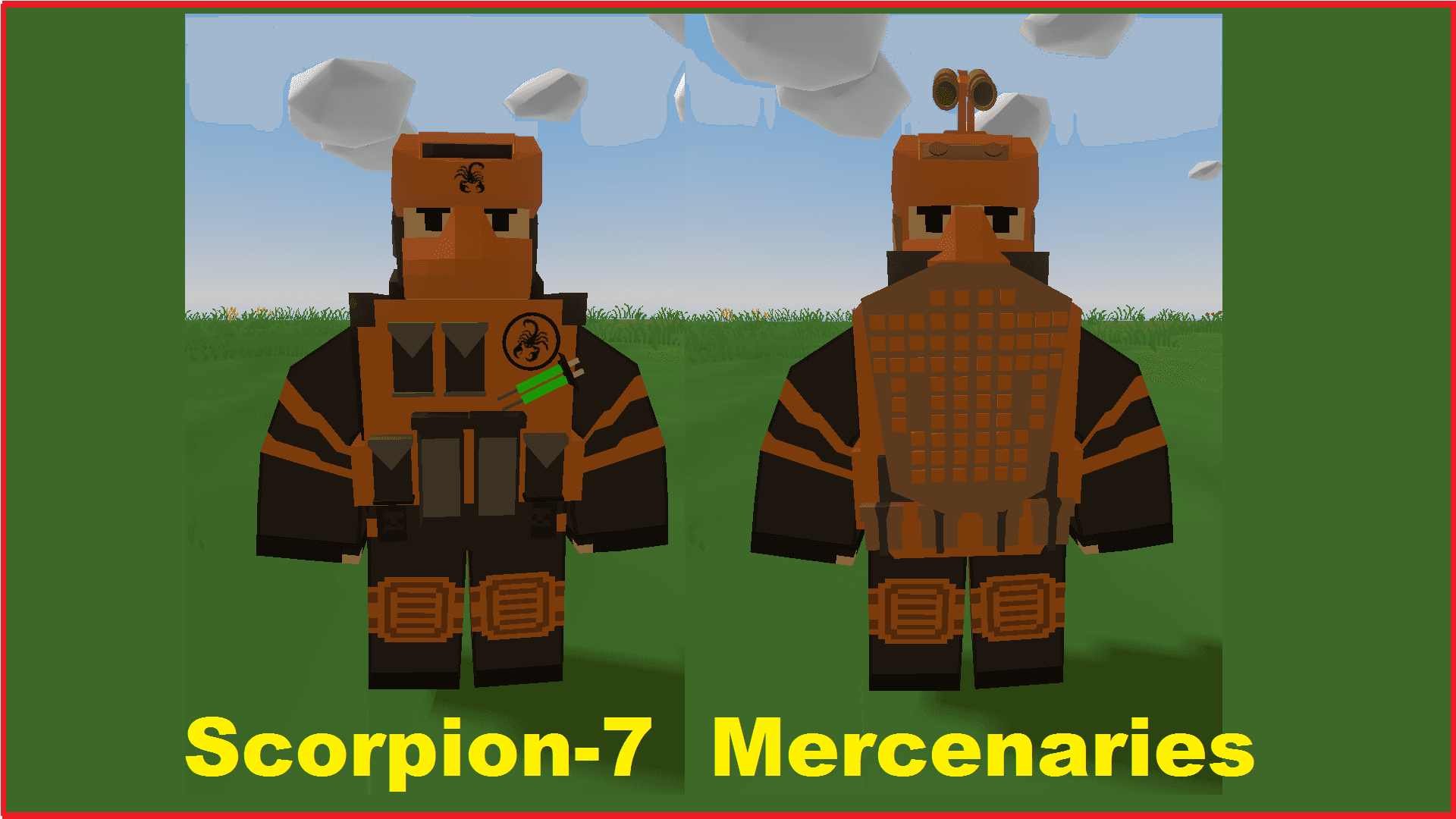 Steve's Scorpion-7 Mercenaries — Unturned Workshop preview