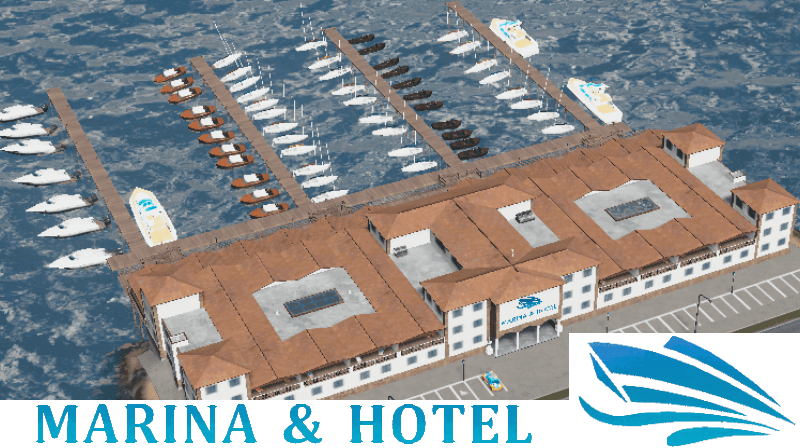 Marina and Hotel — Cities: Skylines Workshop preview