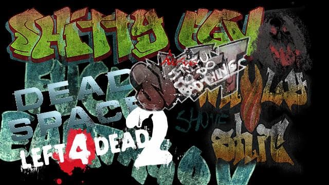 Dead Space 3 Lunar Colony Graffiti — Left 4 Dead 2 Steam Workshop preview image