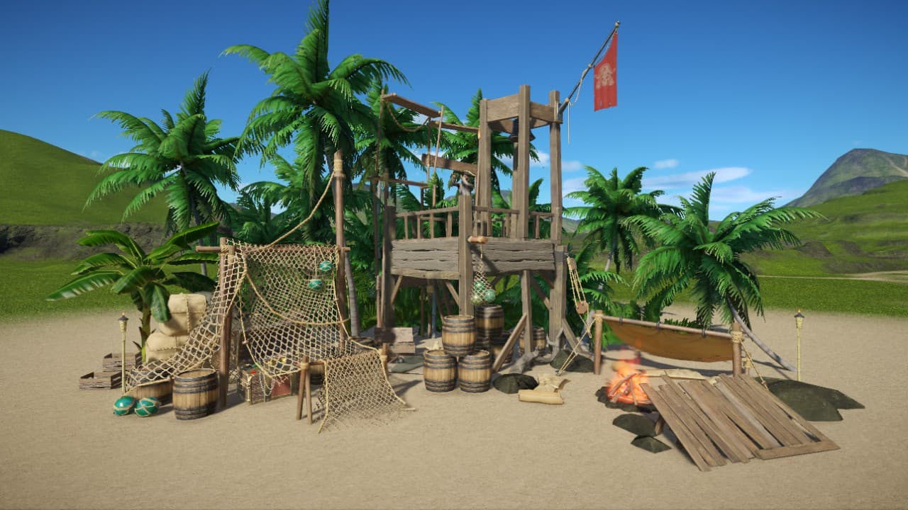 Pirate Scene — Planet Coaster Steam Workshop preview image