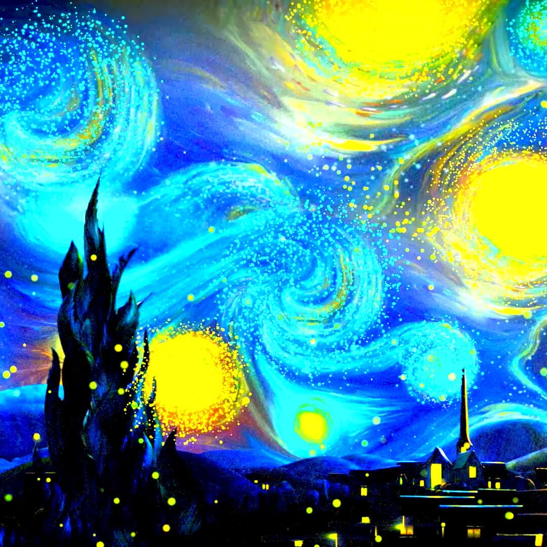 The Starry Night — Wallpaper Engine Steam Workshop preview image